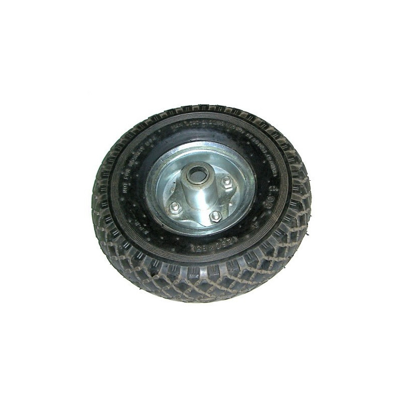 Ruota Pneumatica per Carrelli Pesanti Portacasse mm 260x85