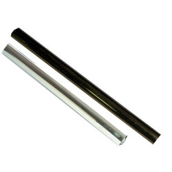 Round Tube for Cupboard Brassed