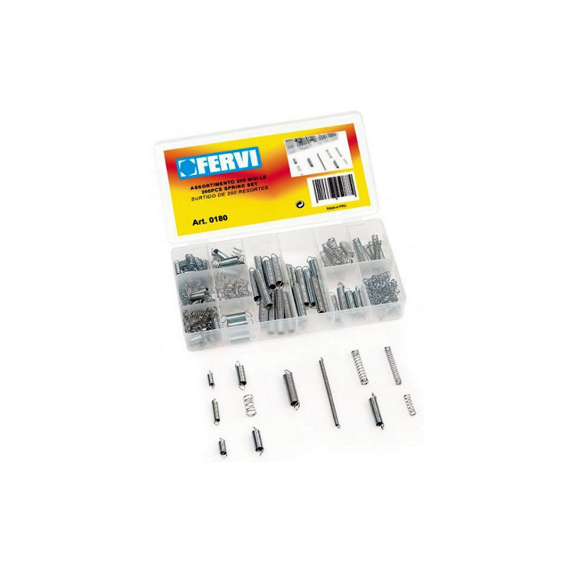 Assortimento di Molle 200 pz