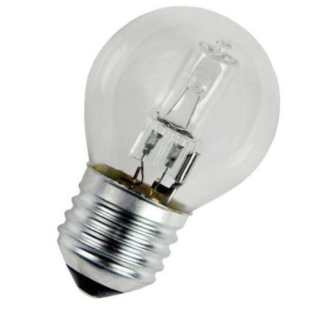 Clear Halogen Sphere Shaped Lamp