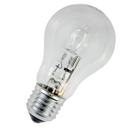 Clear Halogen Drop Shaped Lamp