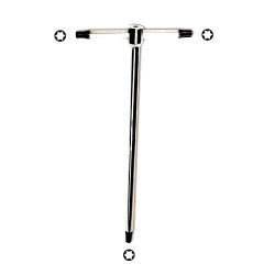 T-Handle With Three Male Head for TORX Screws