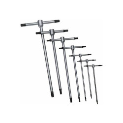 Set 7 T Wrenches for Male Hex Screws
