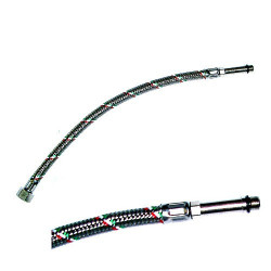 Stainless steel flexible pipe for mixer taps