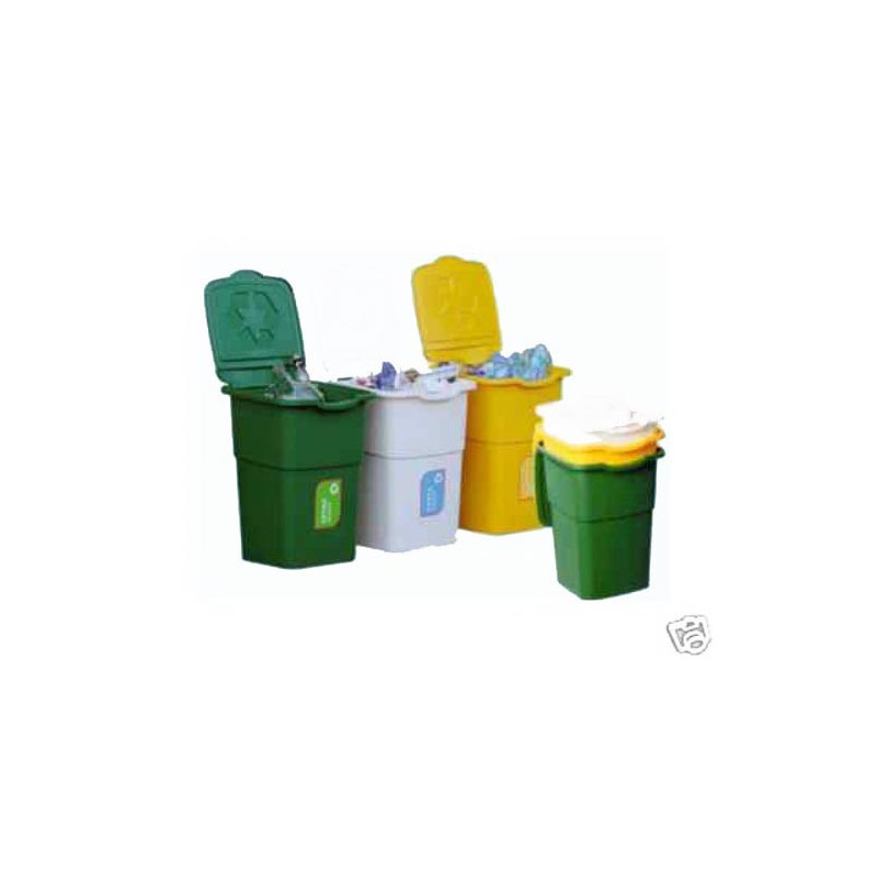Set of 3 Garbage Bin for Separate Waste