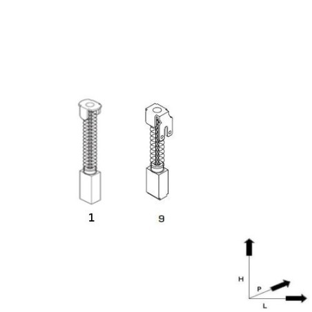Adaptable Brushes for Tools Metabo