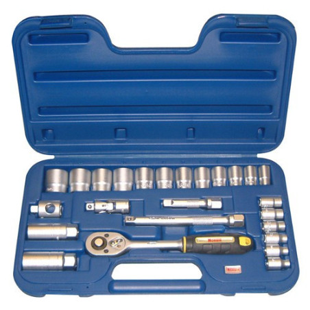 Cassetta Chiavi a Bussola 25 Pz 3/8'' Norwik