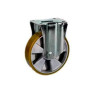 Ruota in Poliuretano con Piastra fissa - 658