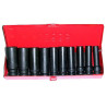 Set 10 Pcs Compass Long keys Impact 1/2''