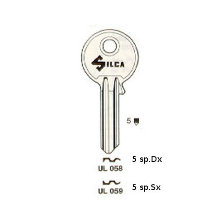 Chiavi Piatte Universali per Serrature a Cilindro serie Piccola