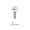 Flat key for Cylinder Locks Cisa 5 sp.Small