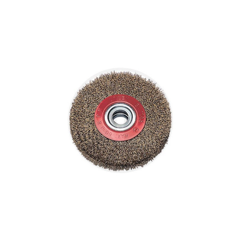 Wheel Brush Steel Crimped Wire for Grinder mm 200x20x16 Axel FU1685