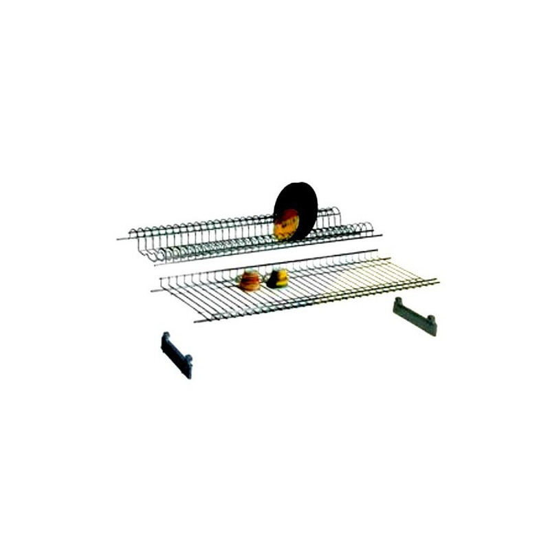 Scola Piatti in Kit con Supporti in PVC