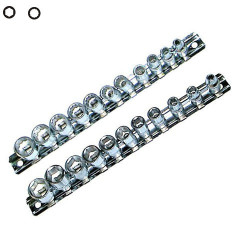 Set Chiavi a Bussola Prolungate su Guida in Metallo Attacco 3/8''