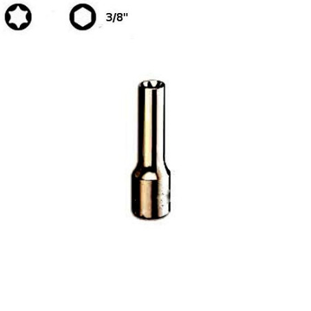 Female Torx Long Socket 3/8''