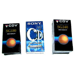 Video Cassette Vergini