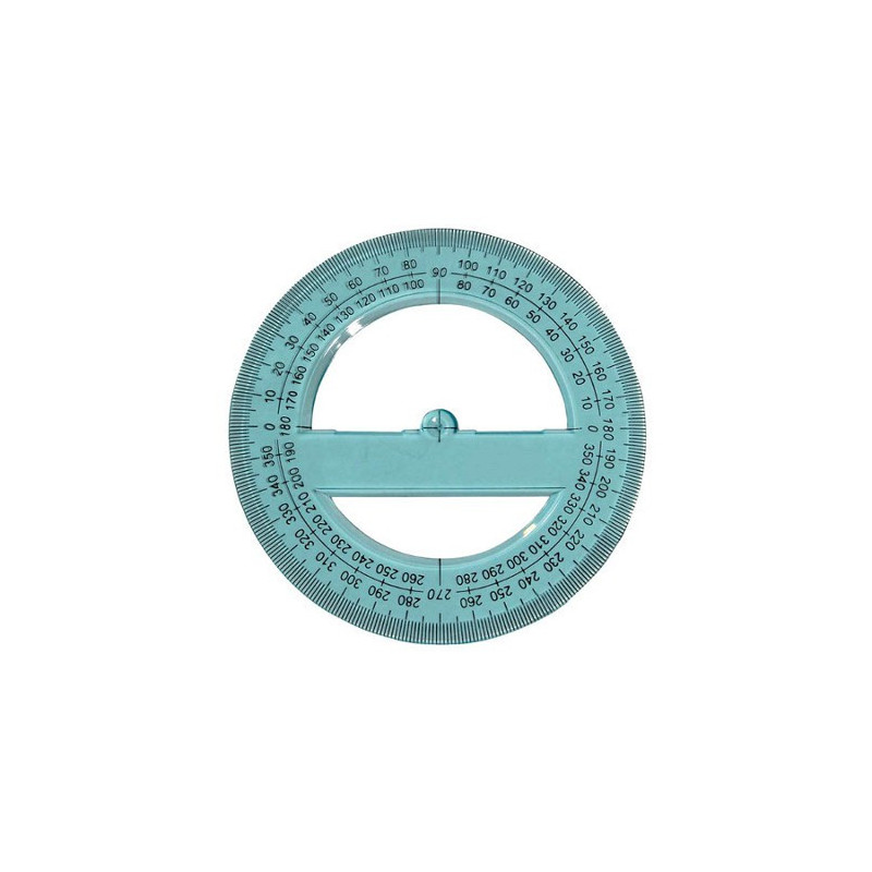 Protractor 360 Degrees 12 cm Tecno School ARDA