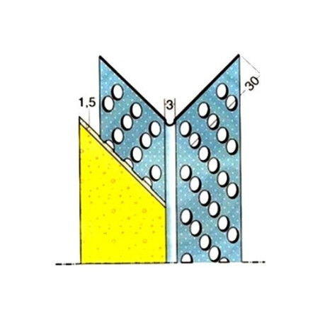 Galvanized Edge Protector for Plasterboard