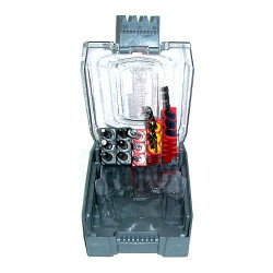 Set of 17 pieces Black and Decker Piranha X17