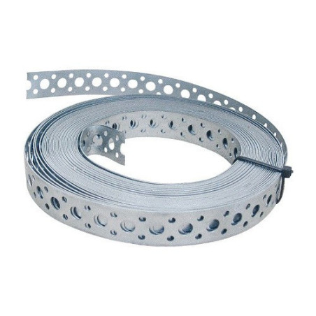 Perforated metal tape