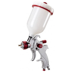 Aerografo con Serbatoio Superiore a Caduta