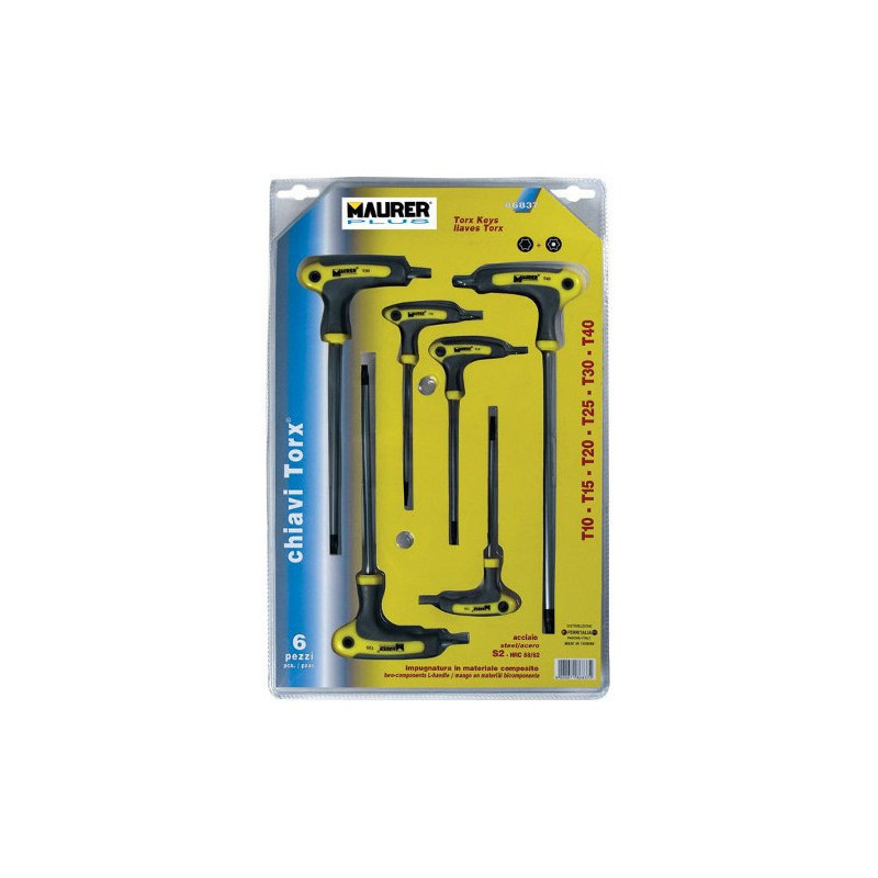 Serie Chiavi Torx a T Ferritalia Maurer 86837