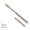 Adjustable Plastic Steel White Rod