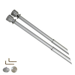 Bris Bris a Molla Finitura Laccato Bianco con Ventose