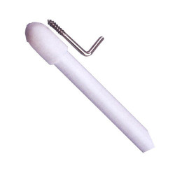 Adjustable Plastic Steel White Big Net Rod 