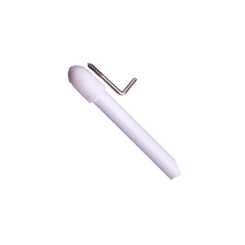 Adjustable Plastic Steel White Big Net Rod 