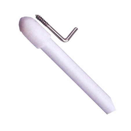 Bris Bris Regolabile in Acciaio Plasticato Bianco Tipo Gigante