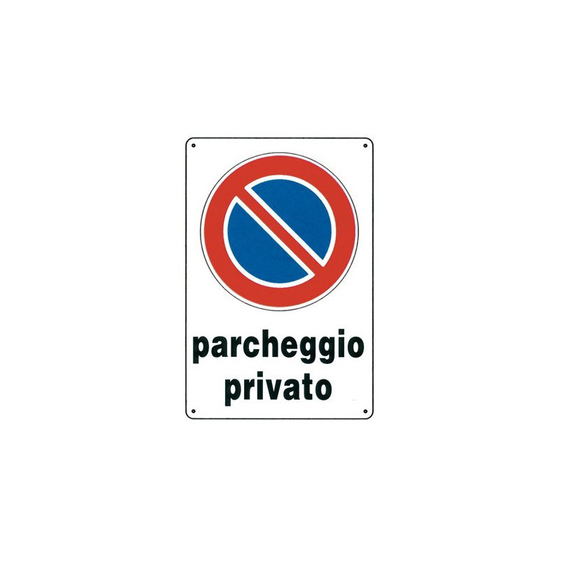 Cartello Parcheggio Privato