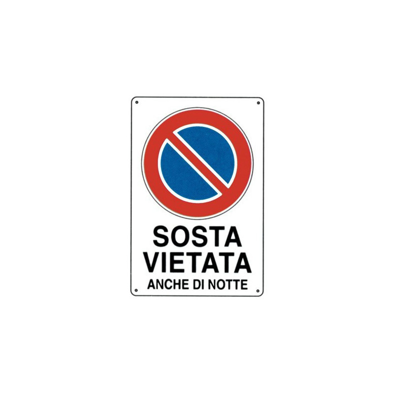 Cartello Sosta Vietata