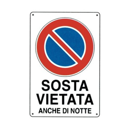 Cartello Sosta Vietata