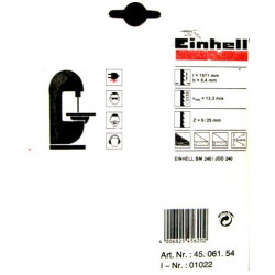 Lama per Segatrice a Nastro Einhell BM 240