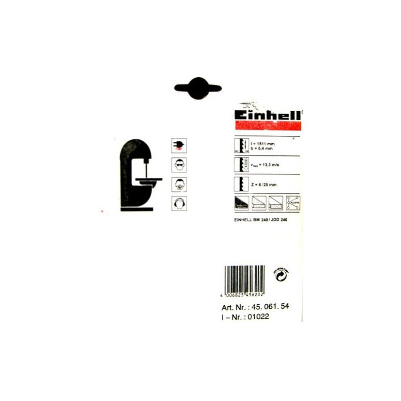 Lama per Segatrice a Nastro Einhell BM 240