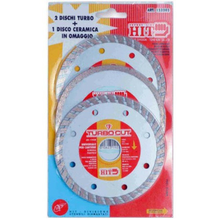 Dischi Diamantati in Set 3 Pz Hit 123202