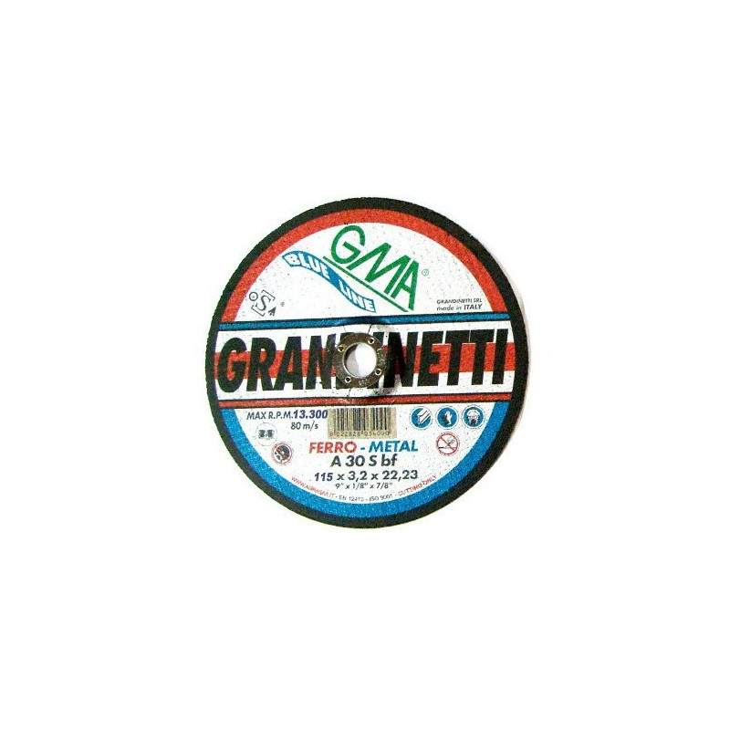 Disco Taglio Acciaio 115x3,2 A36Sbf