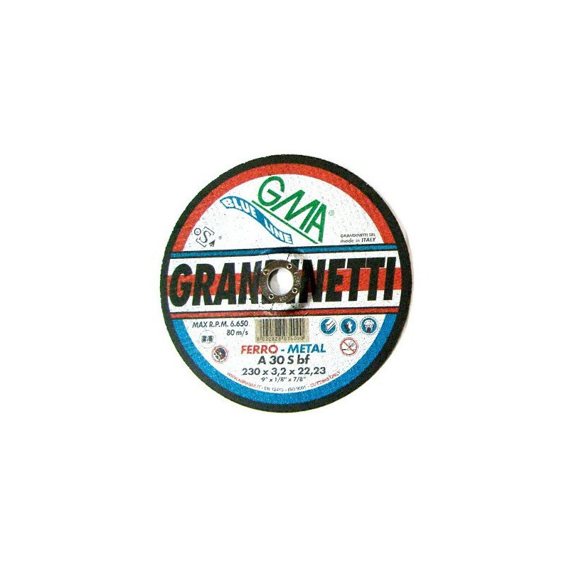 Disco Taglio Acciaio 230x3,2 A30Sbf