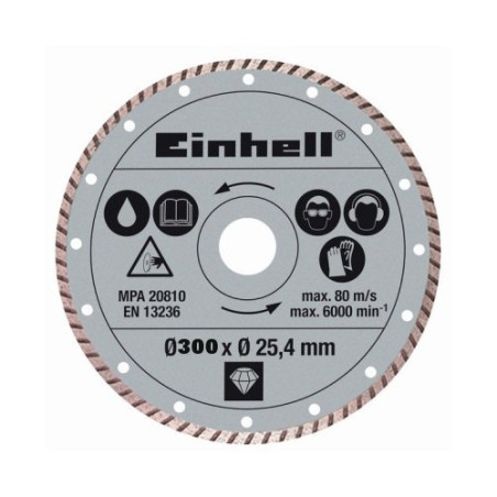 Diamond Blade Turbo Core mm 300 Einhell 4301178