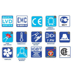 Inverter welder 140A Awelco Mikro 164