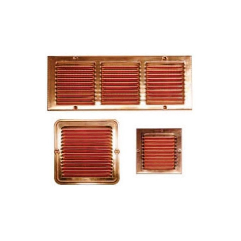Copper Embedded Squared Ventilation Grille