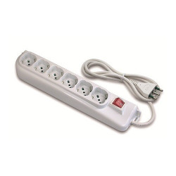 Multisocket 6 Schuko With Interruptor Axel FU8322