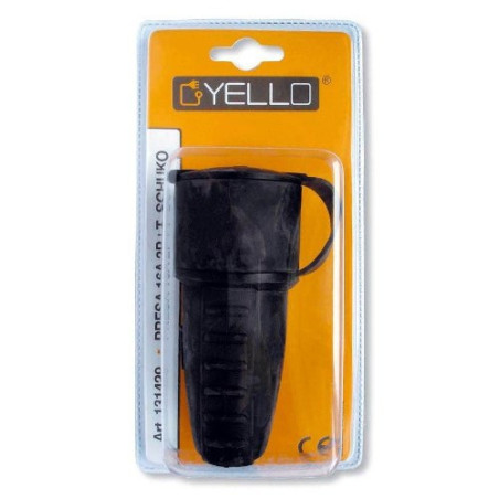 PRESA RUBBER 16A P+T Yello 131429