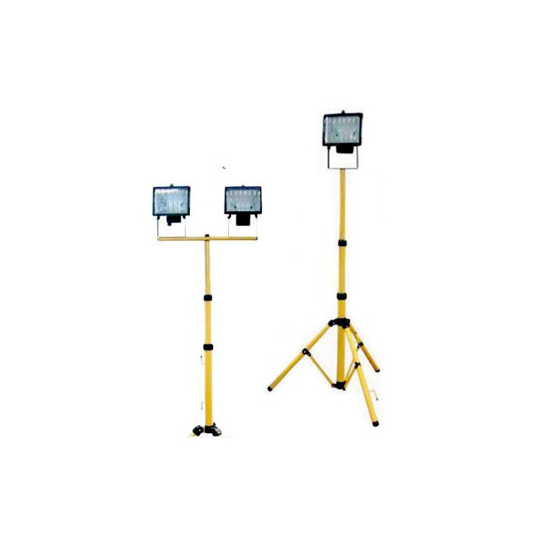 Faro su Supporto Telescopico 500+500 Watt Axel FU2925