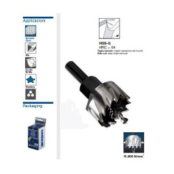 Fresa Tazza per Foratura Acciaio Krino mm 20