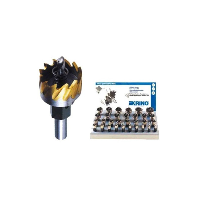 Assortimento Frese Tazza per Foratura Acciaio Krino