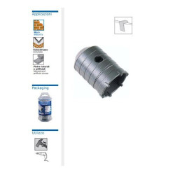 Fresa preforatrice a tazza Impact mm 100