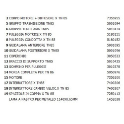 Tape Saw for Metal Valex TN86