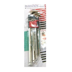 Extra-long series hex keys Ball Point 9 pcs Afa 412247